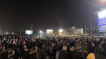 Cronolog�a de las protestas en Ir�n