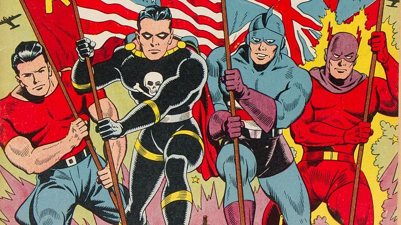 'Los primeros superh�roes', que lucharon junto a Superman en la 'Edad de Oro' y que han ca�do en el olvido