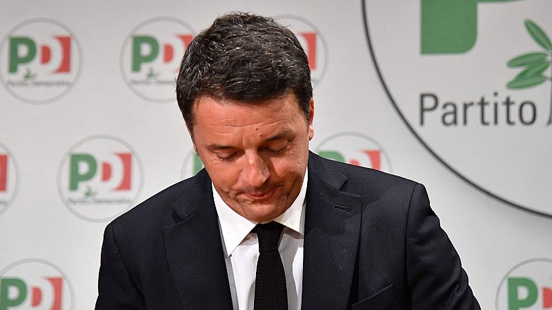Matteo Renzi dimite como secretario general del Partido Democrático tras los malos resultados de su formación