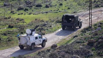 Israel dispara contra 'cascos azules' espa�oles en L�bano