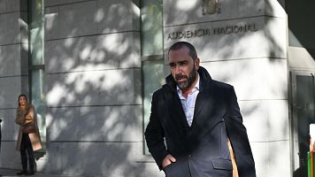El comisionista y presunto corruptor V�ctor de Aldama, en una imagen de archivo saliendo de la Audiencia Nacional.
