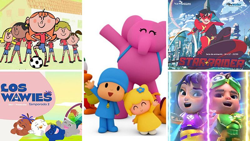 RTVE selecciona cinco series de animación infantiles en la convocatoria de 2025