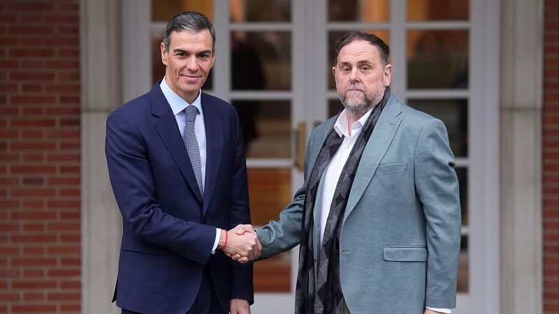 S�nchez y Junqueras se reunieron dos veces en privado antes de pactar la financiaci�n de Catalu�a