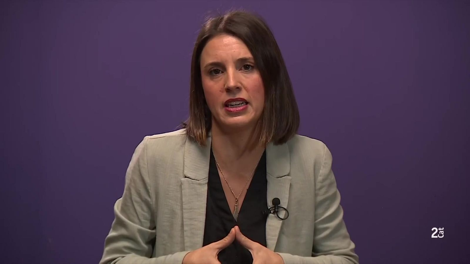 Montero: "El racisme institucional és una aposta que està fent Junts"