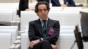 El empresario Javier L�pez Madrid en un juicio de la Audiencia Nacional