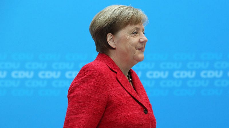 El presidente alemán propone formalmente a Merkel como candidata a canciller