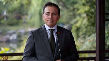 El ministro de Exteriores, Jos� Manuel Albares