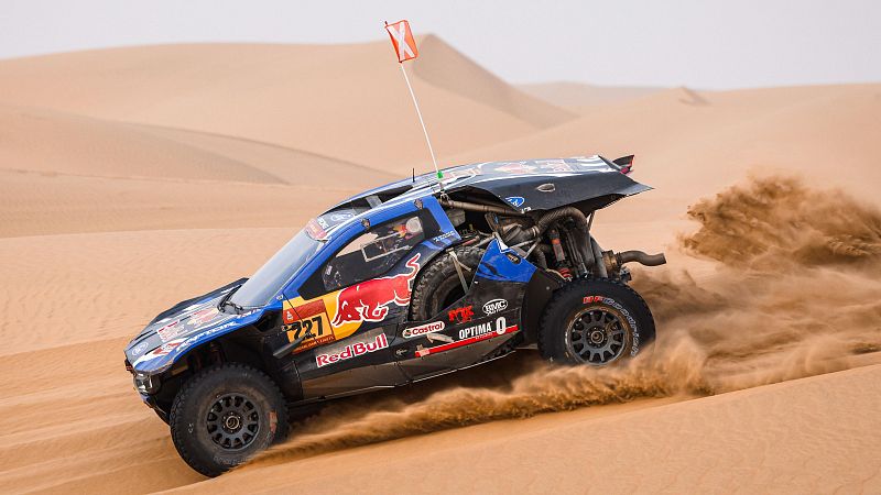 Nani Roma se coloca segundo del Dakar 2026 tras Al Attiyah y Carlos Sainz, tercero de la etapa