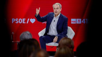 El expresidente Zapatero, en el Congreso Federal del PSOE