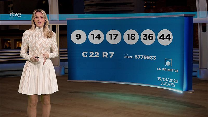 Sorteo de la BonoLoto, Primitiva y Lotería Nacional del jueves 15 de enero