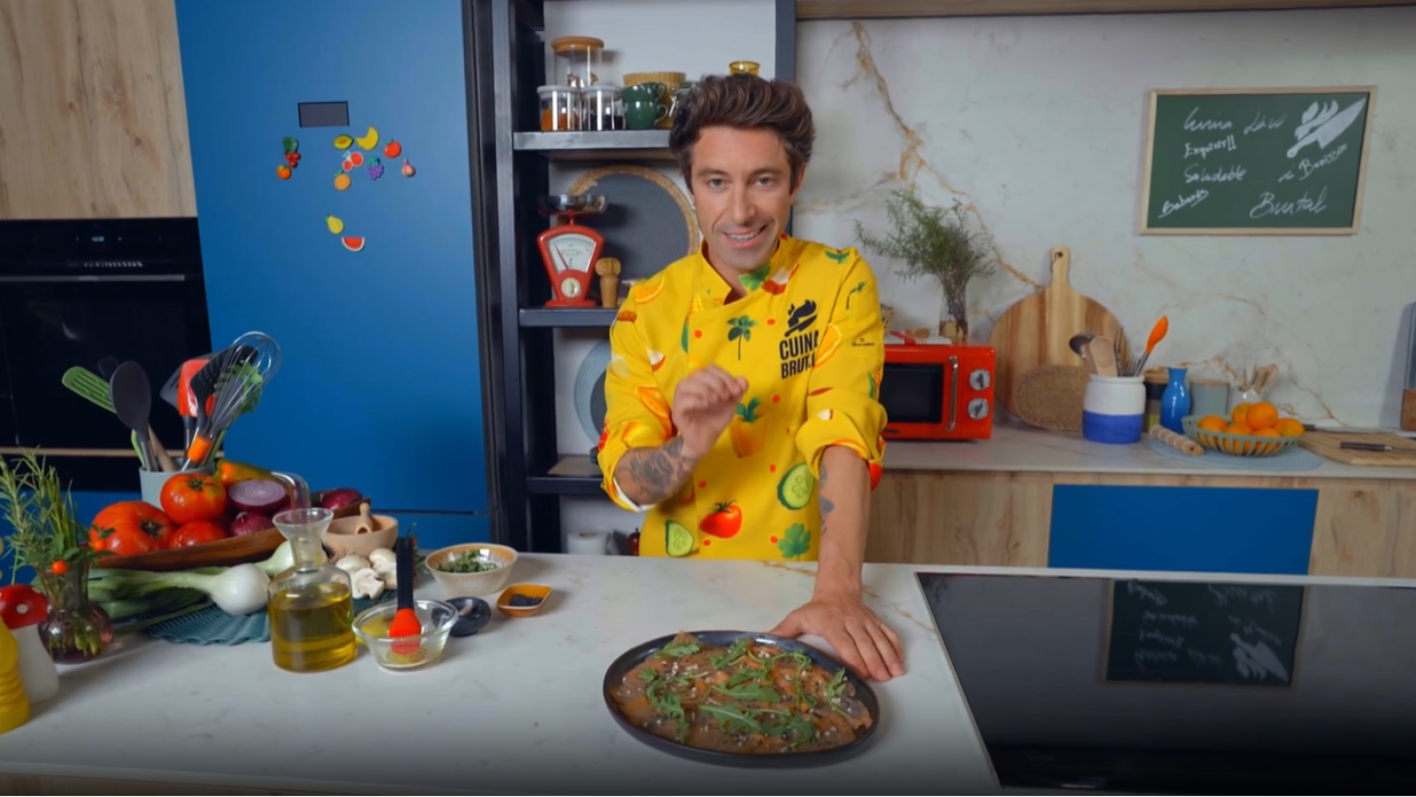 El carpaccio de salm� del Chef Bosquet pas a pas