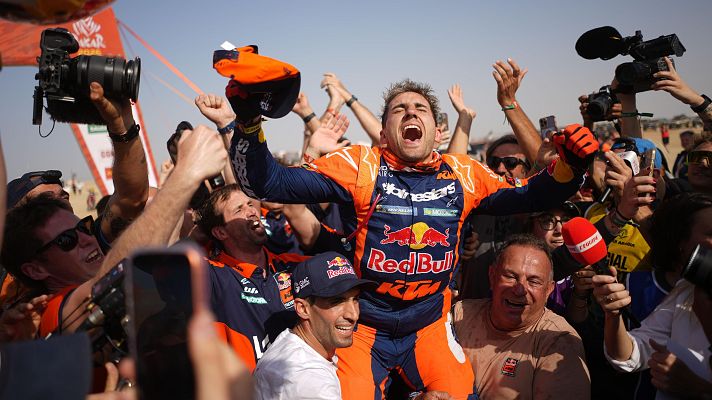 Luciano Benavides gana la general de motos con una remontada hist�rica en la �ltima etapa del Dakar 2026