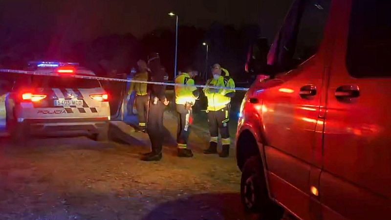 Detenido un hombre por apu�alar en el cuello a su expareja en un parque de Madrid