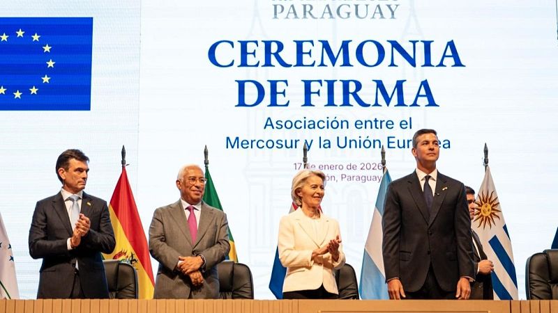 La capital de Paraguay acoge la ceremonia de firma del acuerdo de asociaci�n entre el Mercosur y la UE