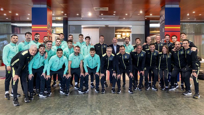 Espa�a cierra su lista definitiva de los 14 convocados para la Eurocopa de f�tbol sala de Eslovenia