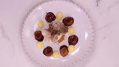 Receta de �oquis de tend�n de Javier Est�vez de 'Top Chef: dulces y famosos'