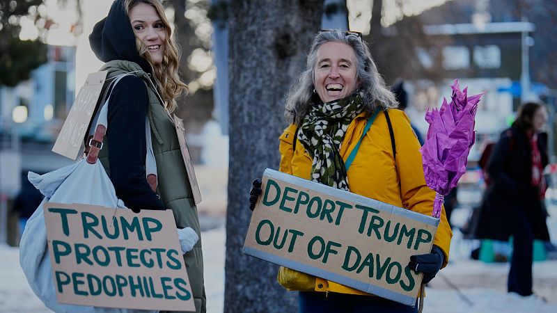 Davos, el viejo foro de di�logo mundial que contiene el aliento ante Trump