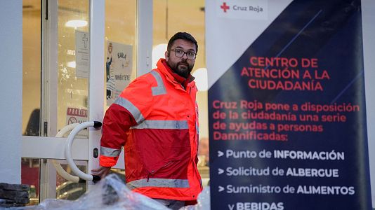 Centro de ayuda a afectados tras el accidente de Adamuz