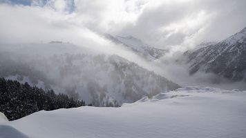 Muere un esquiador en un alud en el Barranc de Laveja en Val d'Aran, Lleida