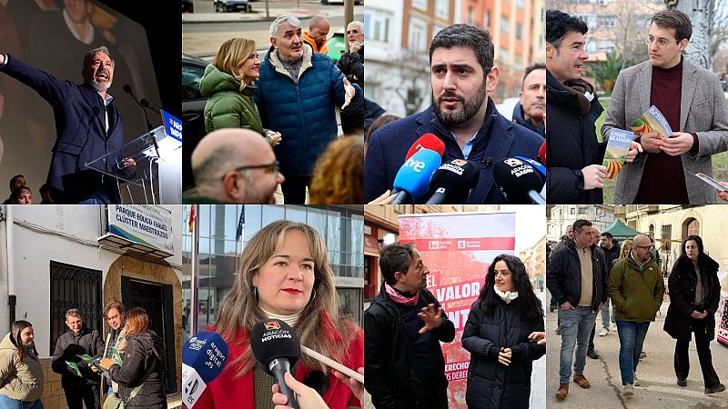 Azcón y Alegría se enfrentan en un debate 'cara a cara' | Diario de campaña