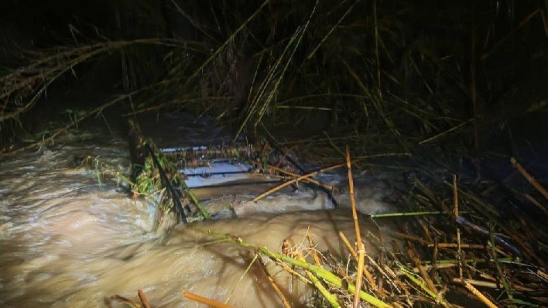 Localitzen el cos d'un home al vehicle que la riera ha arrossegat a Palau-Sator