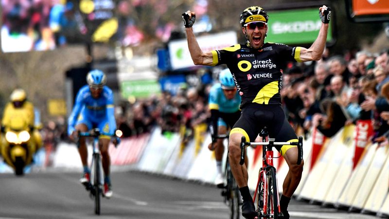 Luis León Sánchez, nuevo líder aunque sin la guinda de la victoria de etapa