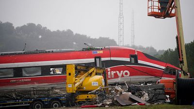 Tren de Iryo descarrilado en Adamuz