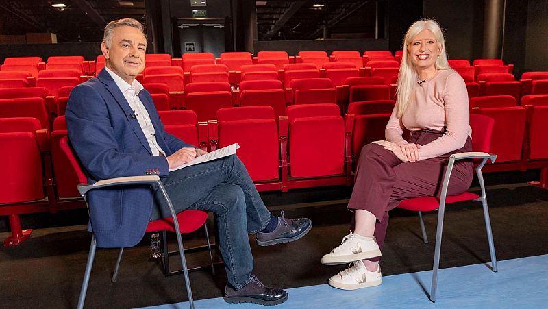 La actriz y presentadora Patty Bonet, esta semana en 'Plano General'