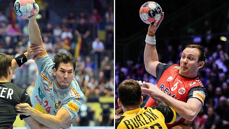 Espa�a y Noruega se la juegan sin red en el Europeo de balonmano