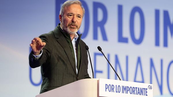 El presidente de Arag�n, Jorge Azc�n