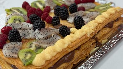 Receta de milhojas de 'Top Chef: dulces y famosos'