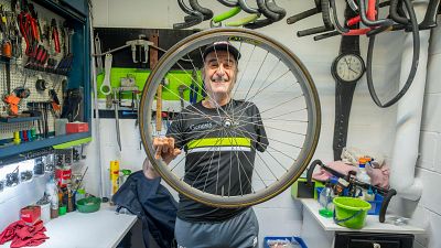 El ciclista paralímpic Juan José Méndez, a 'Noms propis'