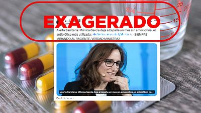 Espa�a no se queda un mes sin amoxicilina, el problema de suministro afecta solo a una presentaci�n hospitalaria