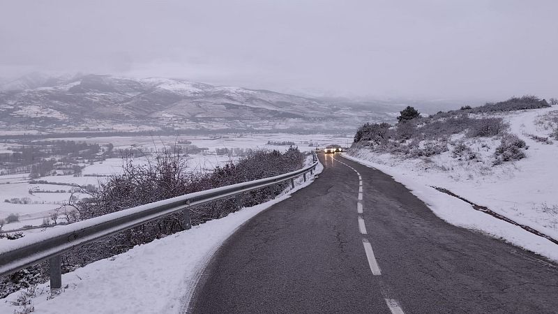 Av�s Es-Alert per nevades a cinc comarques de Barcelona i Girona