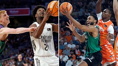 Real Madrid-Unicaja y Valencia Basket-Joventut, en los cuartos de final de la Copa del Rey