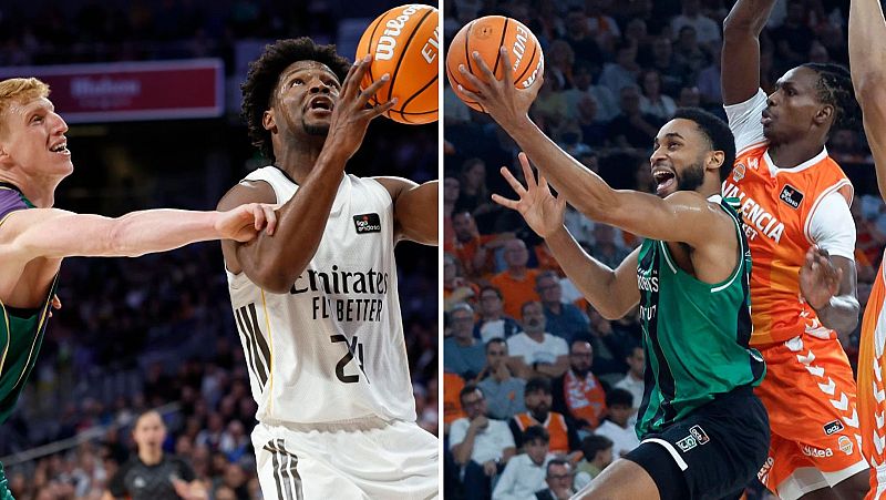 Real Madrid-Unicaja y Valencia Basket-Joventut, en los cuartos de final de la Copa del Rey