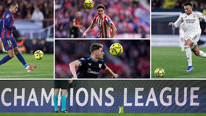 Bar�a y Atleti buscan el 'top 8' de la Champions que quiere conservar el Madrid con un Athletic que quiere seguir vivo