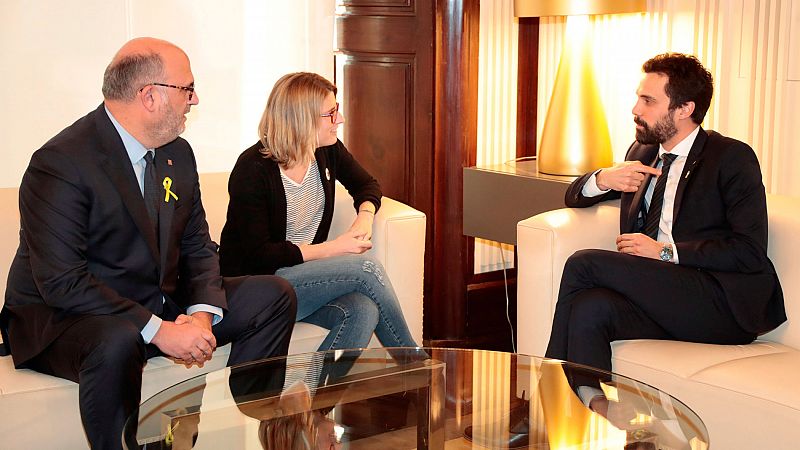 JxCat y ERC intentan seducir a la CUP con un acuerdo que incluye un proceso constituyente