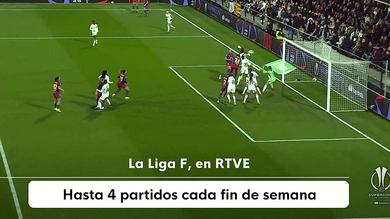 La Liga F llega a RTVE y Teledeporte