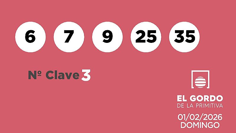 Sorteo de El Gordo de la Primitiva del domingo 1 de febrero
