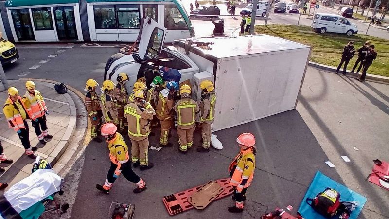 Sinistralitat estabilitzada a Barcelona, amb un punt d'alerta en les motocicletes
