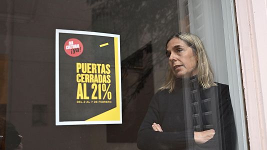 Cierre de galer�as de arte en protesta del IVA