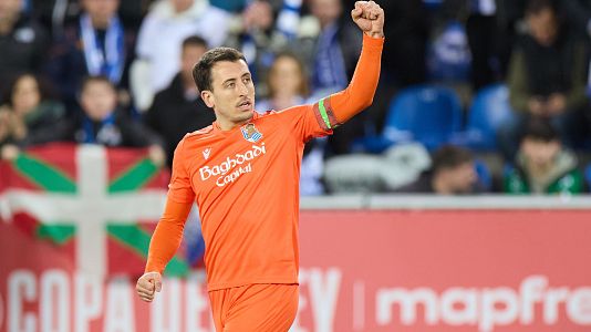 La Real Sociedad se clasifica para semifinales de Copa del Rey tras remontar ante el Deportivo Alav�s