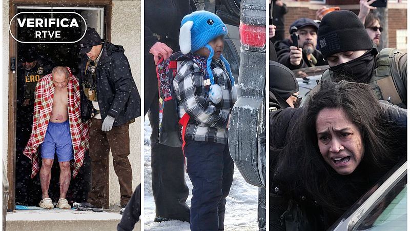 Las detenciones del ICE en Minesota con vídeos verificados: ¿es legal la actuación de los agentes?