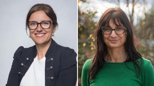 M�nica Rodr�guez (Izda) y Lola Llatas son las ganadoras de los premios Ala Delta y Alandar 2026