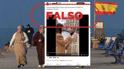 No es una joven migrante diciendo que se ir� a su pa�s si gana Vox porque "se acaban las ayudas": es IA