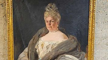 Retrato de Sorolla de Isabel de Borb�n y Borb�n "La Chata" (Polic�a Nacional)