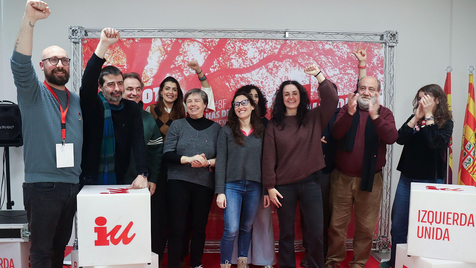 IU - Sumar mantiene su diputado en Aragón pero reconoce que no es el resultado esperado - Especiales informativos | Ver