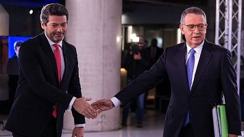 Ventura y Seguro compiten en la segunda vuelta de las presidenciales en Portugal