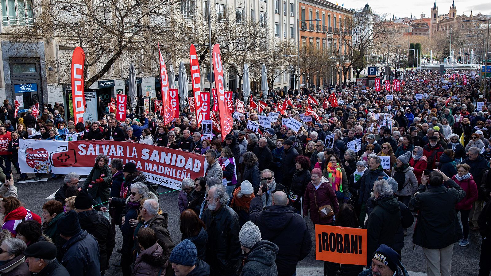 Manifestación en Madrid bajo el lema "Salvar la sanidad pública madrileña" - Fin de semana 24h | Ver